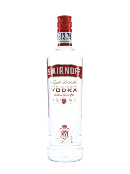 Smirnoff Triple Distilled Ten Times Filtered 70cl / 37.5%