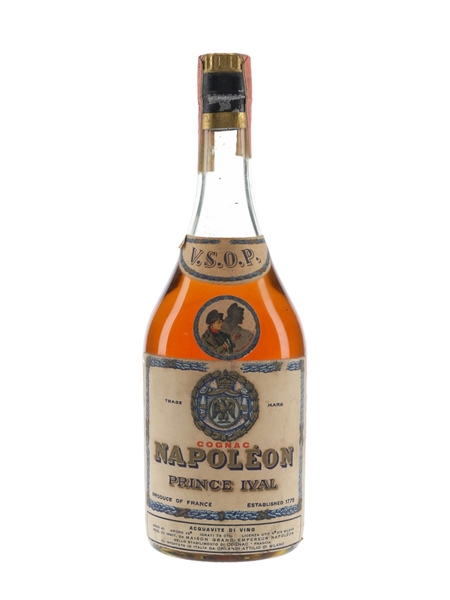 Prince Ival VSOP Napoleon Cognac Bottled 1960s-1970s - Orlandi Attilio 73cl / 40%