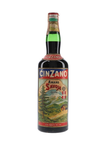 Cinzano Amaro Savoja Bottled 1960s 100cl / 38.5%