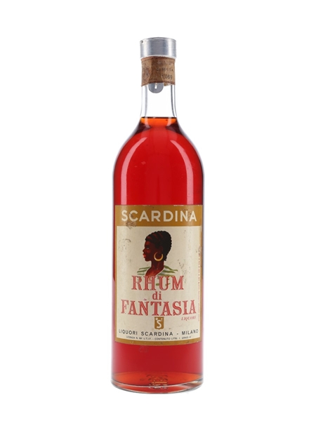 Scardina Rhum Di Fantasia Liqueur Bottled 1960s 100cl / 43%