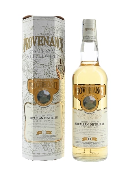 Macallan 1993 11 Year Old Provenance Bottled 2005 - McGibbon's 70cl / 46%