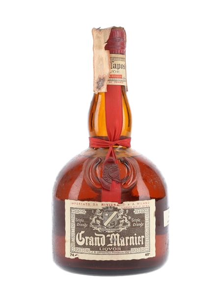 Grand Marnier Cordon Rouge Bottled 1970s - Riviera 74cl / 40%