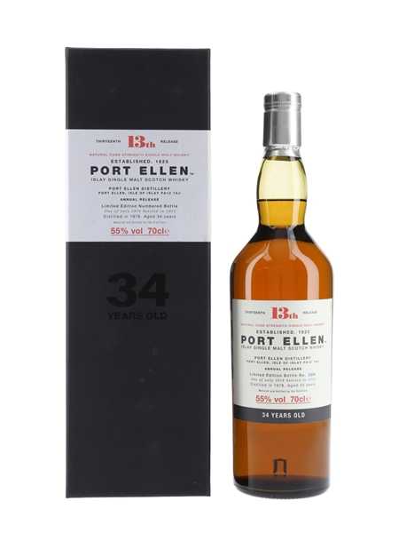 Port Ellen 1978 34 Year Old Special Releases 2013 - 13th Releases 70cl / 55%