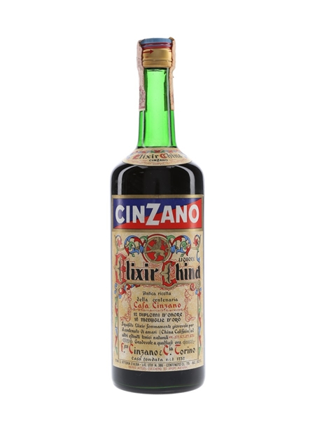 Cinzano Elixir China Bottled 1960s 75cl / 30.5%