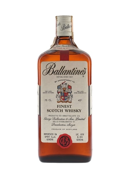 Ballantine's Finest Bottled 1970s - Spirit 75cl / 43%