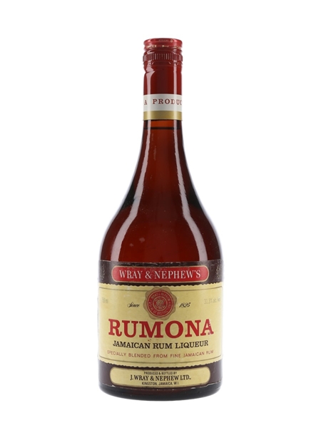 Wray & Nephew's Rumona Jamaican Rum Liqueur Bottled 1970s-1980s 75cl / 31.3%