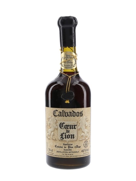 Drouin Coeur De Lion Calvados Bottled 1980s 70cl / 42%