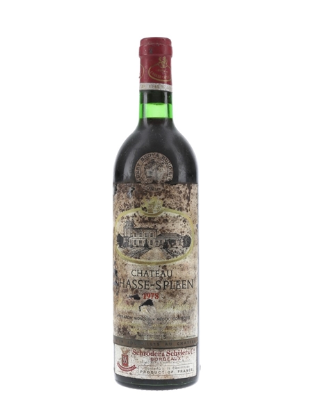 Château Chasse Spleen 1978  75cl