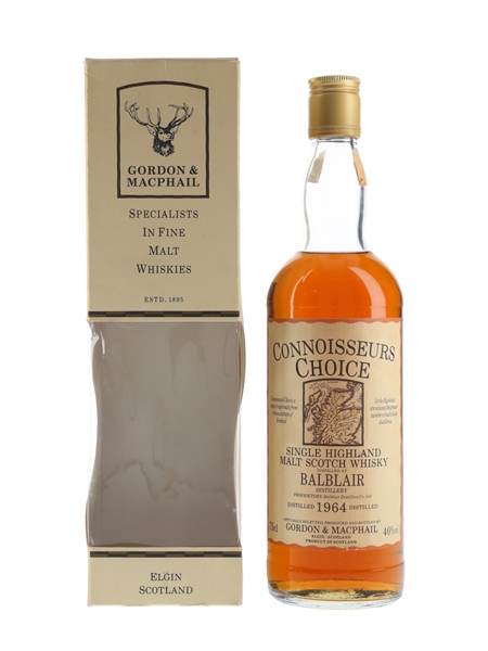 Balblair 1964 Gordon & MacPhail - Connoisseurs Choice 75cl / 40%