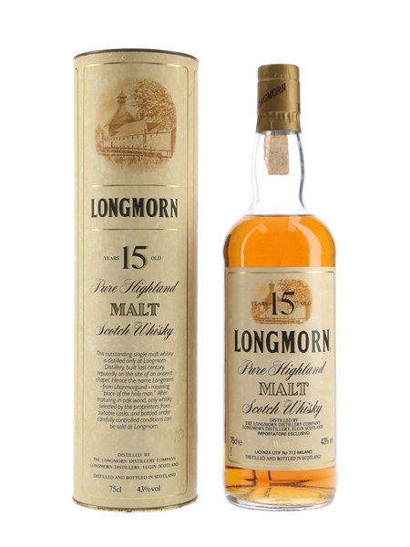 Longmorn 15 Year Old Bottled 1980s - WaxOr 75cl / 43%