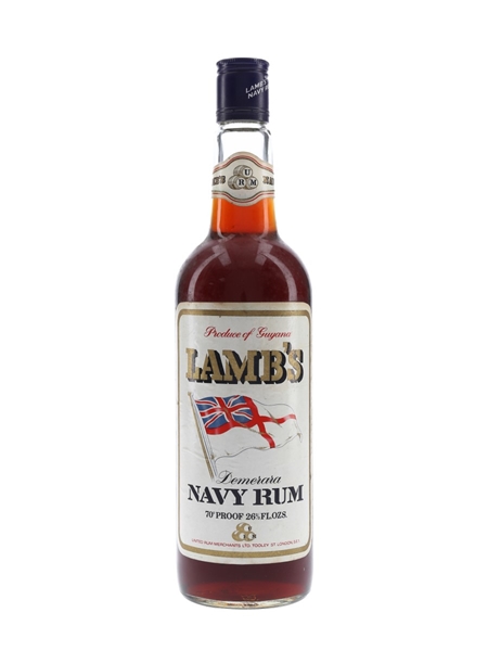 Lamb's Demerara Navy Rum Bottled 1970s 75.7cl / 40%