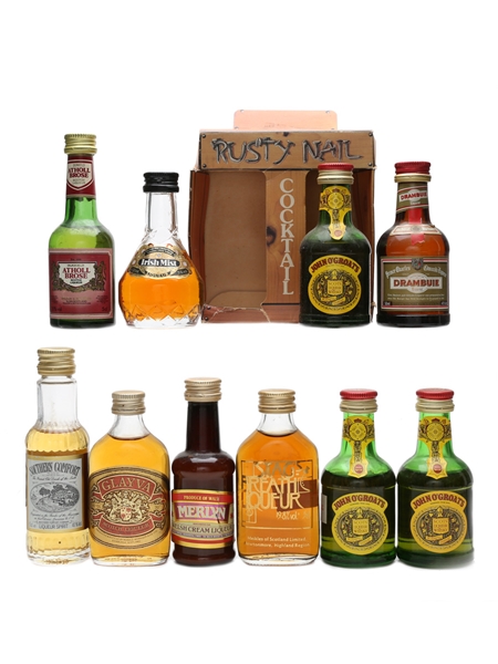 Assorted Whisky Liqueurs 10 x 5cl 