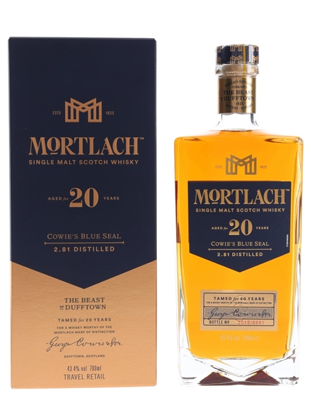 Mortlach 20 Year Old Cowie's Blue Seal 70cl / 43.4%