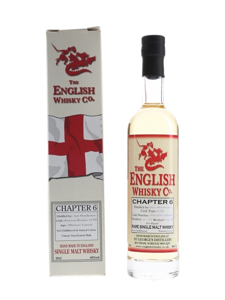 The English Whisky Co. Chapter 6 Unpeated 20cl / 46%