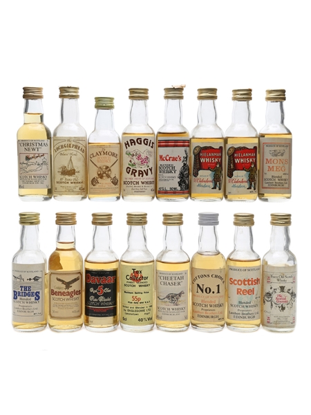 Assorted Blended Scotch Whisky 16 x 5cl 