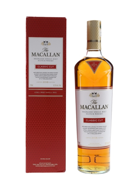 Macallan Classic Cut Limited 2018 Edition 75cl / 51.2%