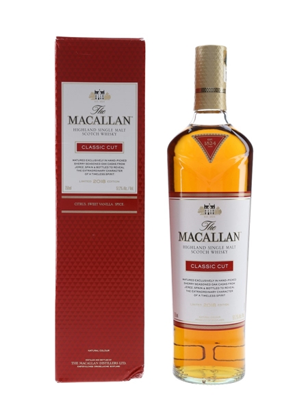 Macallan Classic Cut Limited 2018 Edition 75cl / 51.2%