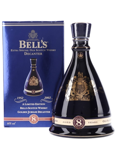 Bell's Ceramic Decanter Queen Elizabeth II 50 Years Reign 70cl / 40%