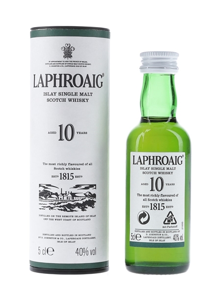 Laphroaig 10 Year Old  5cl / 40%