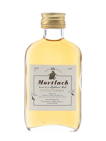 Mortlach 15 Year Old Bottled 1980s - Gordon & MacPhail 5cl / 40%