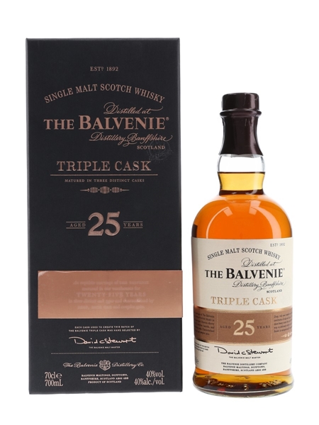 Balvenie 25 Year Old Triple Cask 70cl / 40%