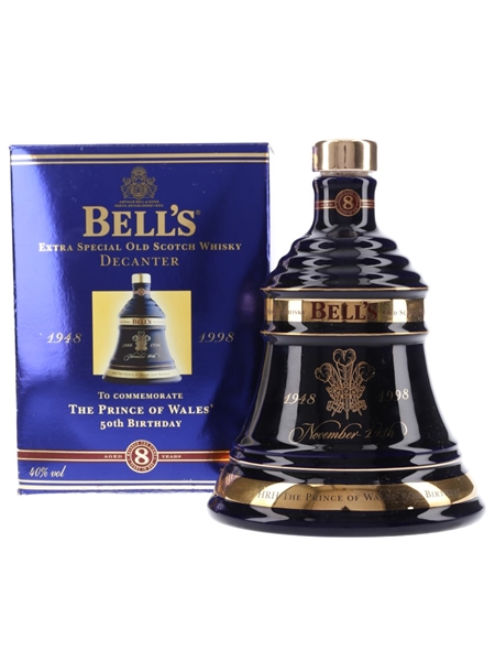 Bell's Ceramic Decanter The Prince Of Wales' 50th Birthday 70cl / 40%