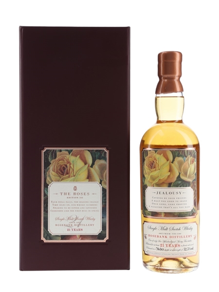 Rosebank 21 Year Old Rosebank Roses Edition III - Jealousy 70cl / 52.5%