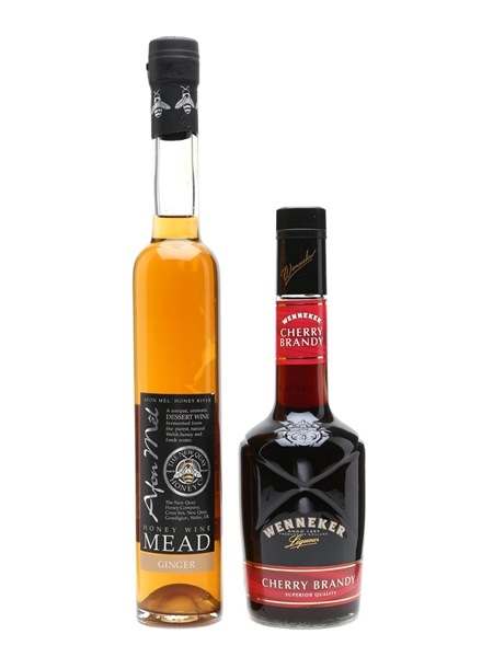 Afon Mel Mead & Wenneker Cherry Brandy 37.5cl & 50cl 