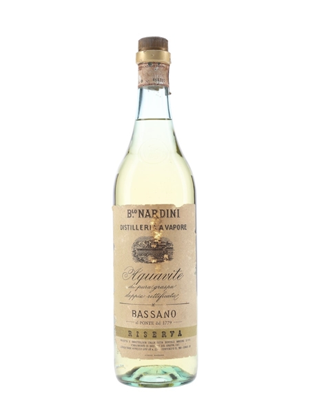 Nardini Aquavite Riserva Grappa Bottled 1960s-1970s 100cl / 50%