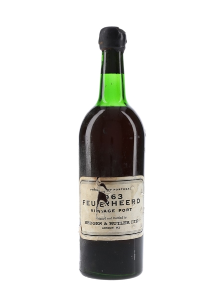 Feuerheerd 1963 Vintage Port Hedges & Butler LTD 75cl