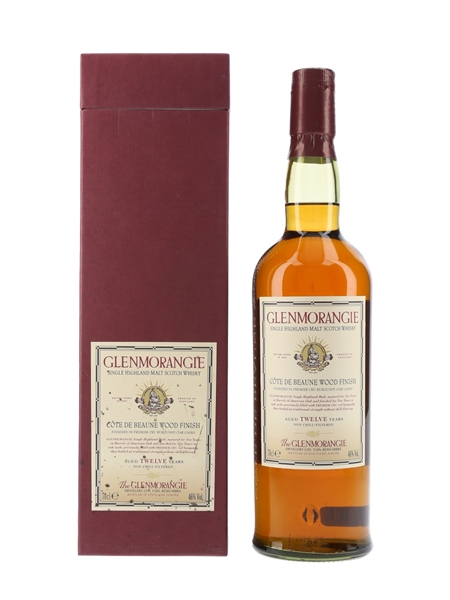 Glenmorangie 12 Year Old Cote De Beaune Wood Finish 70cl / 46%