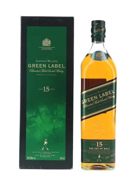 Johnnie Walker Green Label 15 Year Old 70cl / 43%