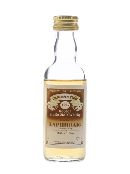 Laphroaig 1967 Bottled 1980s - Gordon & MacPhail 5cl / 40%