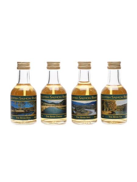 Scottish Salmon Rivers The Whisky Connoisseur 4 x 5cl