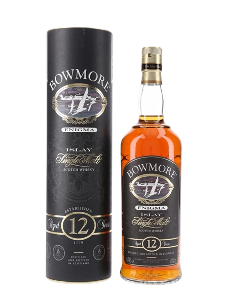 Bowmore 12 Year Old Enigma  100cl / 40%