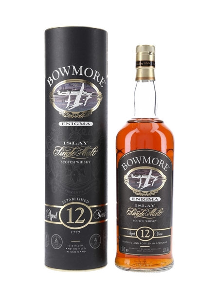 Bowmore 12 Year Old Enigma  100cl / 40%