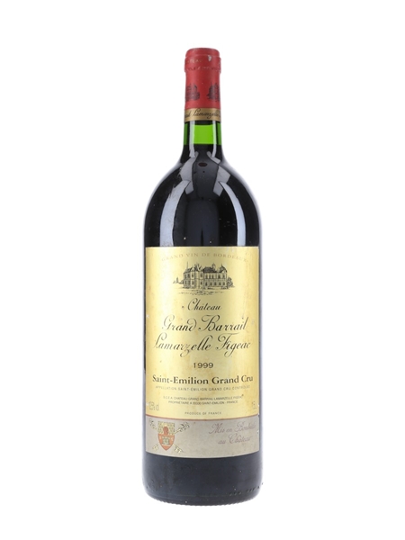 Chateau Grand Barrail Lamarzelle Figeac 1999 Saint Emilion Grand Cru - Large Format 150cl / 12.5%