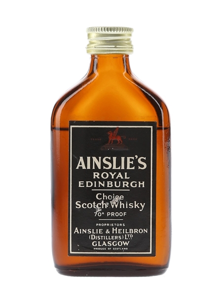 Ainslie's Royal Edinburgh Bottled 1970s 5cl / 40%