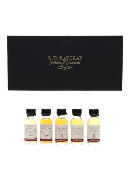 A D Rattray Octave Project Pulteney Distillery 5 x 3cl