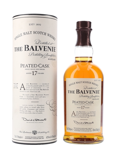 Balvenie 17 Year Old Peated Cask  70cl / 43%