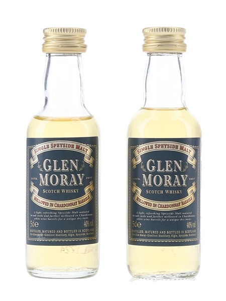 Glen Moray Mellowed In Chardonnay Barrels 2 x 5cl / 40%