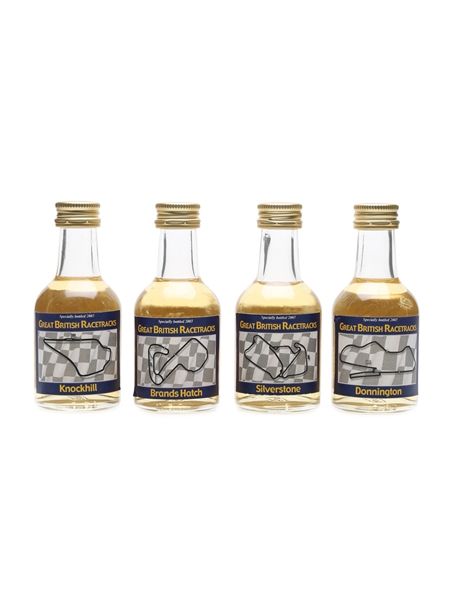 Great British Racetracks The Whisky Connoisseur 4 x 5cl