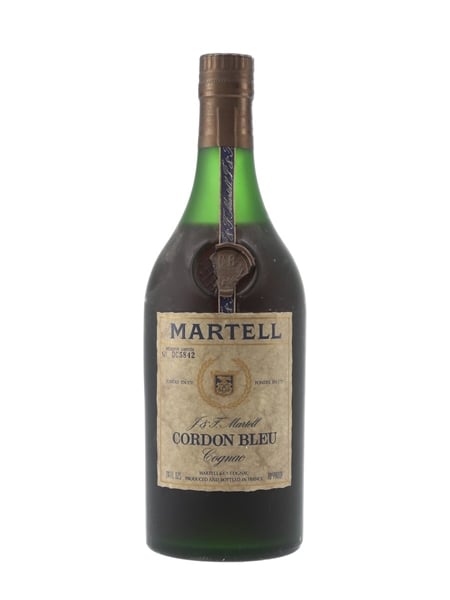 Martell Cordon Bleu Bottled 1970s - Numbered Bottle 68cl / 40%