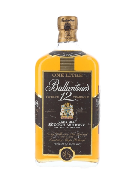 Ballantine's 12 Year Old Bottled 1980s 100cl