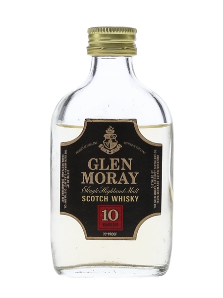 Glen Moray 10 Year Old Bottled 1970s 5cl / 40%