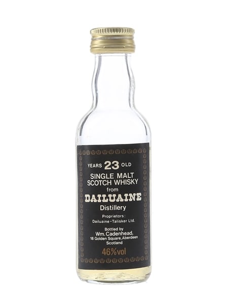 Dailuaine 23 Year Old Bottled 1980s - Cadenhead's 5cl / 46%