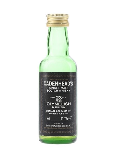 Clynelish 1965 (Brora) 23 Year Old - Cadenhead's 5cl / 51.7%