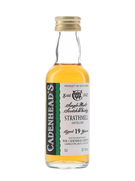 Strathmill 19 Year Old Cadenhead's 5cl / 55.1%