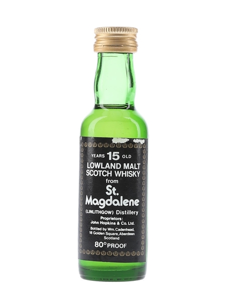 St Magdalene 15 Year Old Bottled 1970s - Cadenhead's 5cl / 46%