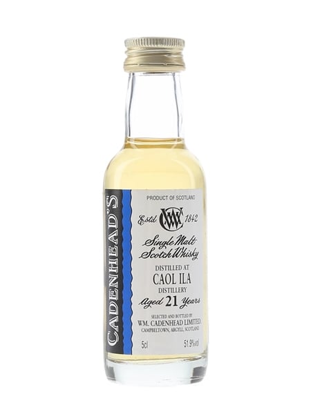 Caol Ila 21 Year Old Cadenhead's 5cl / 51.9%